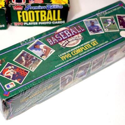 1990 Upper Deck Baseball Cards Factory Set Sealed Box w/Logo Holograms - D-004