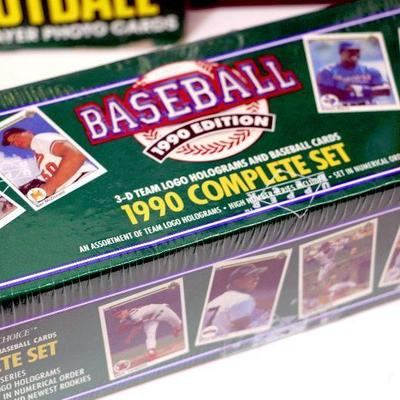 1990 Upper Deck Baseball Cards Factory Set Sealed Box w/Logo Holograms - D-003