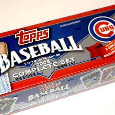 2005 Topps Baseball Cards MLB Factory Complete Set Sealed Box 733 Cards - D-016