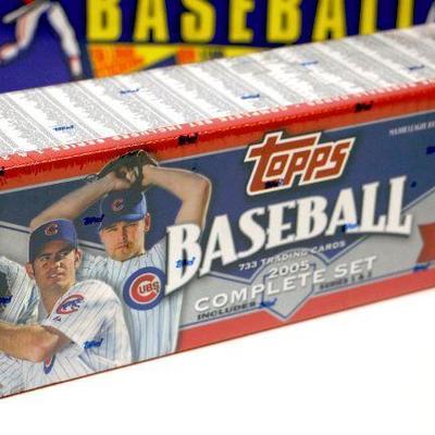 2005 Topps Baseball Cards MLB Factory Complete Set Sealed Box 733 Cards - D-016