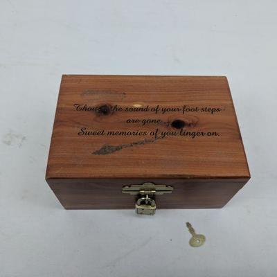Small Wood Box, 