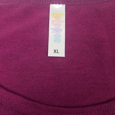 LuLaRoe Lynnae Long Sleeve T-Shirt, Women's Size XL, Magenta
