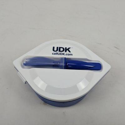 UDK Portable Dish with Plasticware