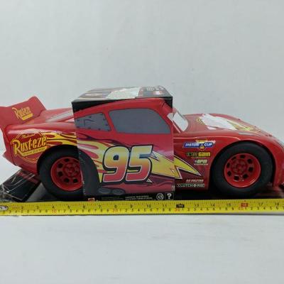 Lightning McQueen Toy Car, Large, Sticker Torn on Top