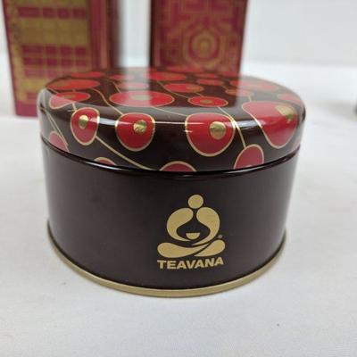 6 Teavana Tea Tins