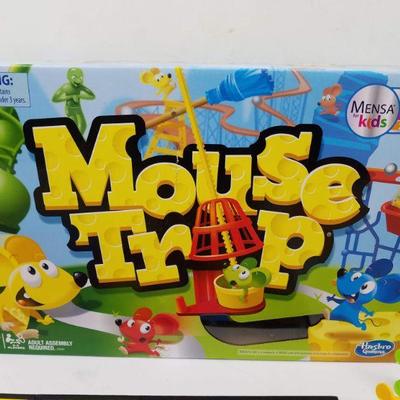 Mouse Trap Game. New Condition, Missing Marble