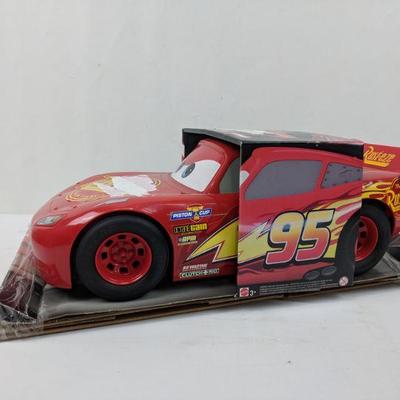 Lightning McQueen Toy Car, Large, Sticker Torn on Top