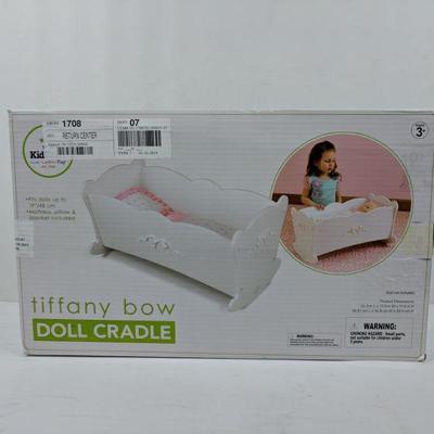 kidkraft tiffany bow cradle