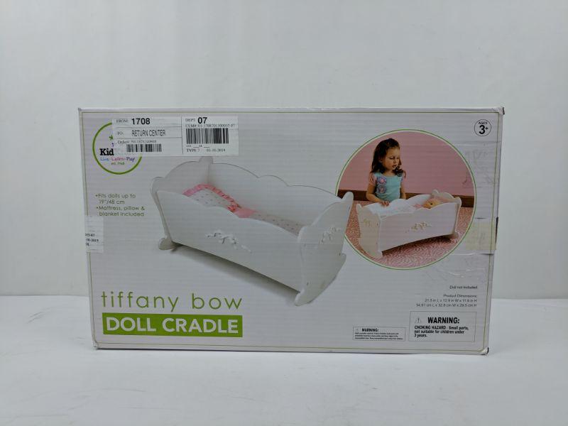 kidkraft tiffany bow cradle