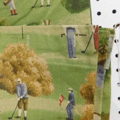 Golf Themed Shower Curtain 