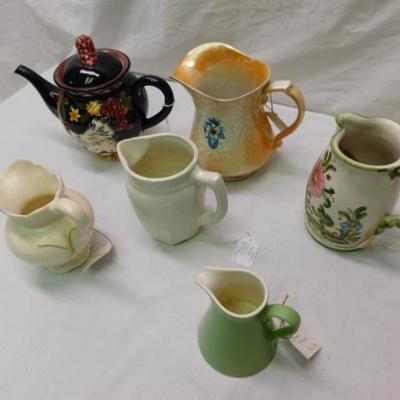 Collection of Ceramic Pitchers