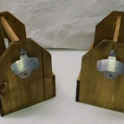 Set of Hand Crafted Soda Pop Boxes with Openers 8