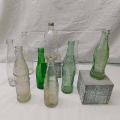 Collection of Vintage Bottles Including Nehi, Pepsi, Coke (Hendersonville, NC)