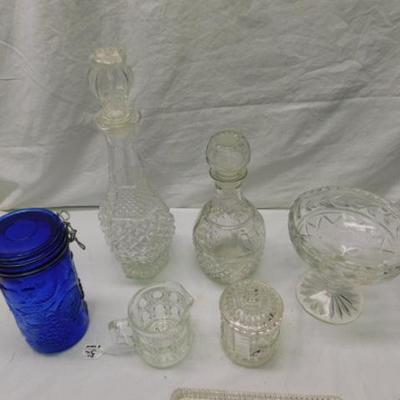 Collection of Nice Pressed Glass Items