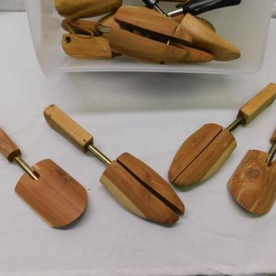 Collection of Wooden USA Shoe Stretchers