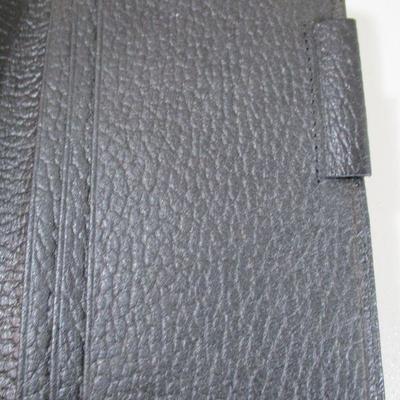 Buxton Billfold Box / Black Leather Bill fold with RSS  7