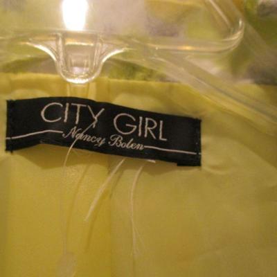 Beautiful City Girl Trench Knee Height Summer Coat P/S Yellows 