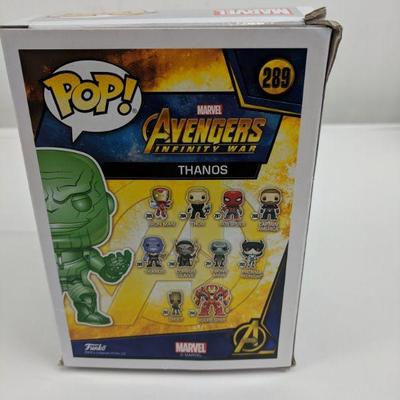 Pop! Thanos, Avengers Infinity War, Marvel, 289, Bobble-Head, Funko Pop! - New