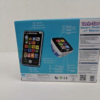 Tech-Too Smart Phone & Watch, KD Kidz Delight, 18m+ - New
