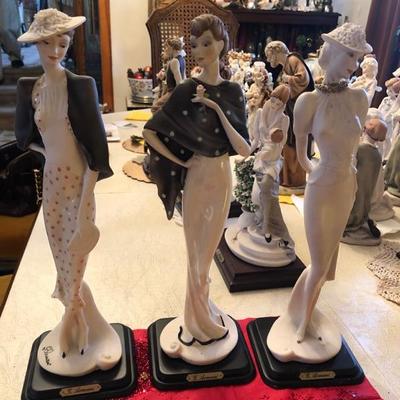a Collection of three Armani Ladies signed