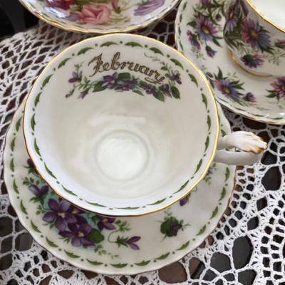 Royal Albert Vintage Teacups collection
