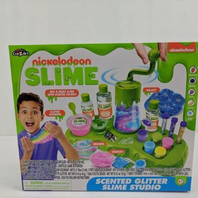 Nickelodeon Slime, Scented Glitter Slime Studio - New