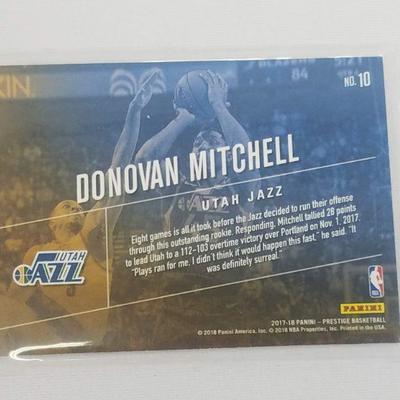 Donovan Mitchell Prestige 2017-18 Utah Jazz Card - New