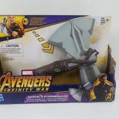 Marvel Avengers Infinity War Thor's Stormbreaker Electronic Axe - New