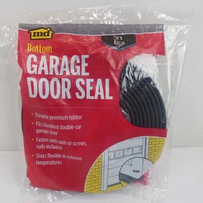 Garage Door Seal, 16 Feet - New
