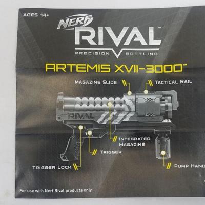 Nerf Rival Artemis XVII-3000 including 30 rounds & instructions - New