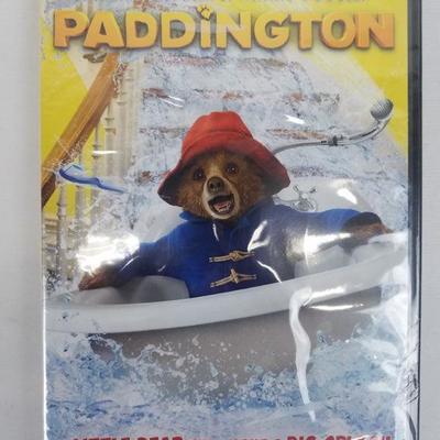 Paddington Movie on DVD, rated PG. Sealed - New