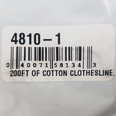 200 Feet Cotton Clothesline - New