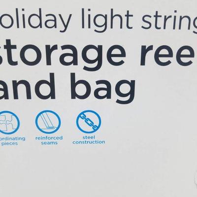 Holiday Light String Storage Reels & Bag - New