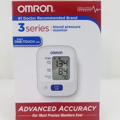 Omron 3 Series Blood Pressure Monitor - New