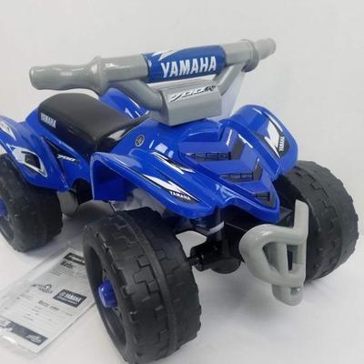 Yamaha Action Wheels 700R Raptor Ride on Toy Blue/Black/Gray (Not Powered) - New