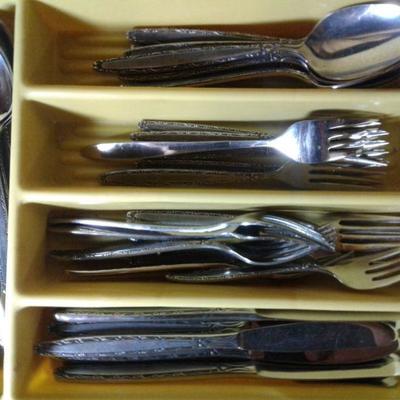 Stainless steel silverware 