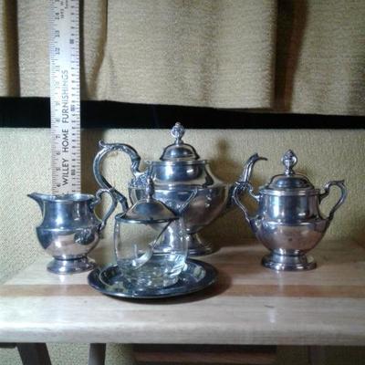 Silver plated set