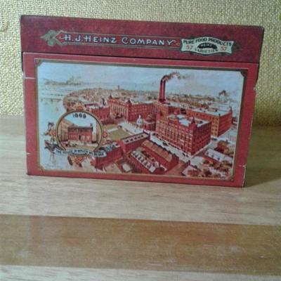 Vintage recipe tin