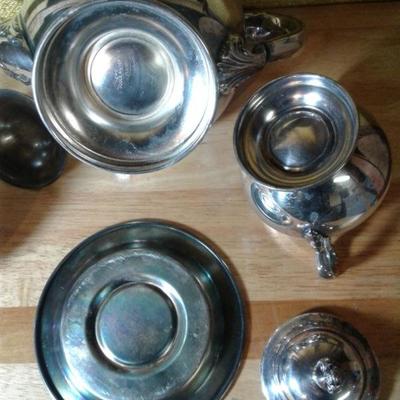Silver plated set