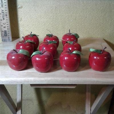 Christmas apple ornaments 