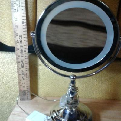 2 sided makeup mirror. 