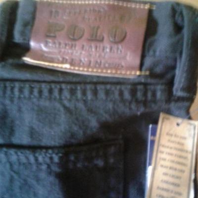 Polo Ralph Lauren men's jeans size 42x30 black