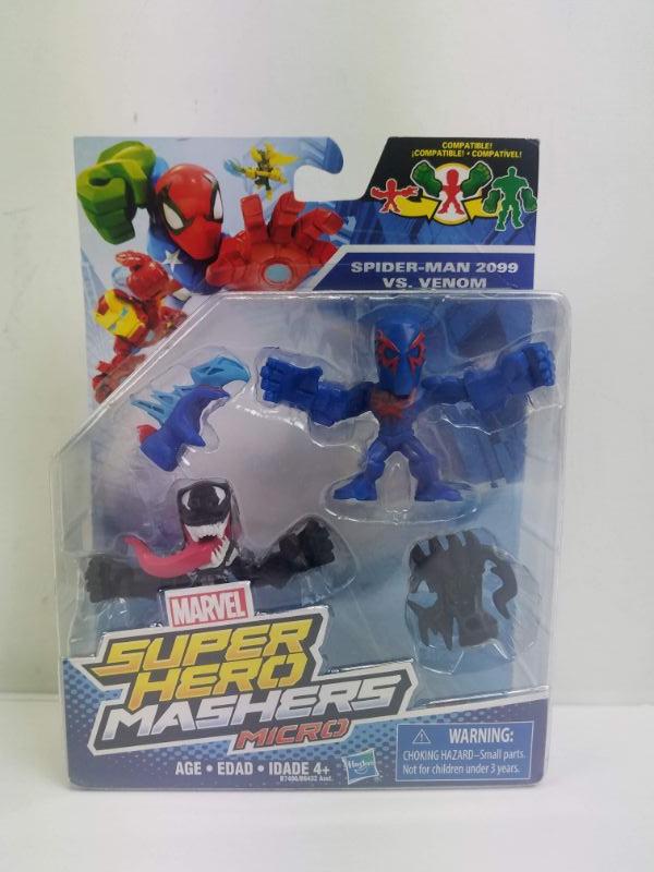 Marvel Micro Mashers Spiderman 2099 vs Venom 