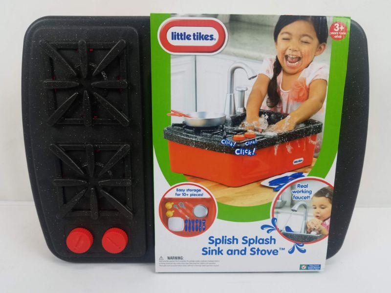 splish splash sink and stove