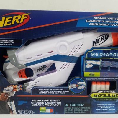 Nerf N-Strike Modulus Mediator Stock Blaster - New | EstateSales.org