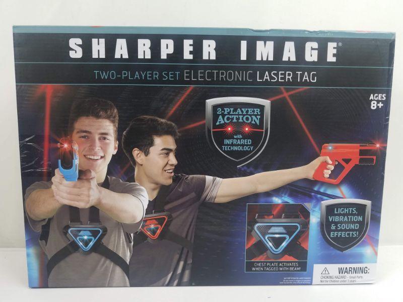 sharper image 2 player laser tag