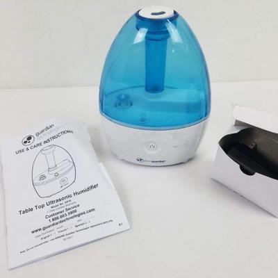 Table Top Ultrasonic Humidifier by Guardian Technologies. Tested, Works