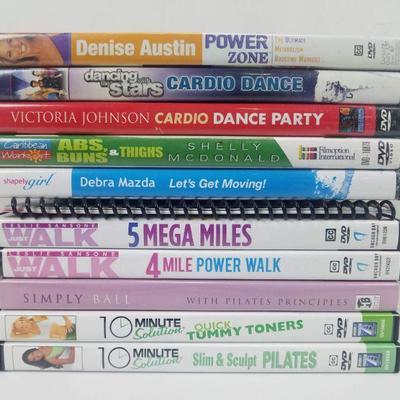 10 Workout DVDs: Power Zone -to - 10 Minute Solutions