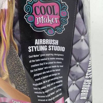 Cool Maker Airbrush Styling Studio, Damaged Box