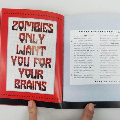 Zombie Cross-Stitch Book